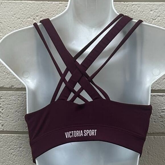 Victoria’s Secret Strappy Back Purple Sports Bra size XS - Picture 7 of 8